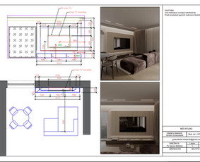 Interjero dizainas / techniniai brėžiniai / 3D vizualizacijo / MẼS STUDIO / Darbų pavyzdys ID 4374965