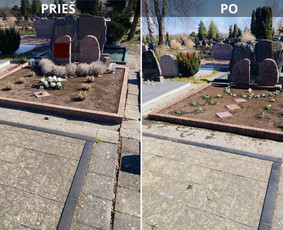 Kapų tvarkymas, priežiūra - Kapaviečių tvarkymas - 1