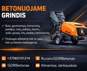 Grindų betonavimas - Grindu Betonavimas - 1