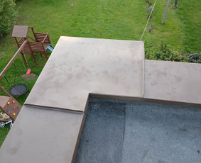 Parapetų skardinimas - Skardinimo darbai, lankstymas - 2