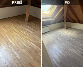 Grindjuosčių montavimas - Medinių pavir&scaron;ių atnaujinimo darbai - 3