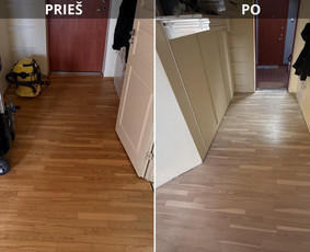 Grindjuosčių montavimas - Medinių pavir&scaron;ių atnaujinimo darbai - 2