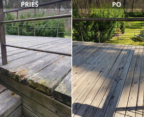 Terasos alyvavimas - Terasų ir balkonų atnaujinimas  &Scaron;lifavimas  Alyvavimas - 1