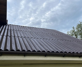 Kaminai, kaminų įdėklai, valymas - Stogų ir lietvamzdžių valymas - 4