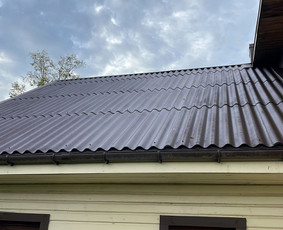 Kaminai, kaminų įdėklai, valymas - Stogų ir lietvamzdžių valymas - 3