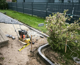 Trinkelių klojimas - Trinkelių klojimas, pagrindų ruo&scaron;imas, bortų dėjimas,stogai - 4