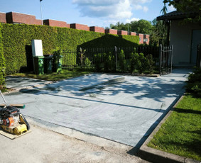 Trinkelių klojimas - Trinkelių klojimas, pagrindų ruo&scaron;imas, bortų dėjimas,stogai - 3