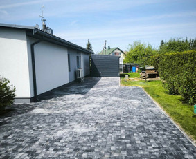 Trinkelių klojimas - Trinkelių klojimas, pagrindų ruo&scaron;imas, bortų dėjimas,stogai - 2