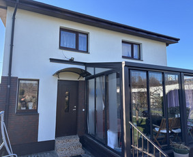 Fasadų apdaila, dažymas - Fasadų dažymo darbai - 2