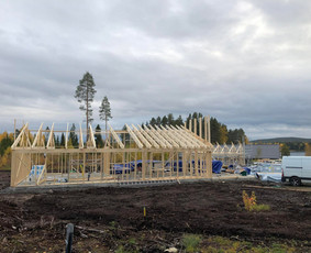 Malkinės, statyba - Mediena Karkasai Moduliniai Nameliai Terasos - 1