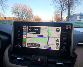 Autoelektrikai - Apple Carplay ir Android Auto &bdquo;Toyota&ldquo; automobilio ekrane - 1
