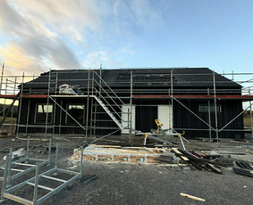 Malkinės, statyba - Mediena Karkasai Moduliniai Nameliai Terasos - 3