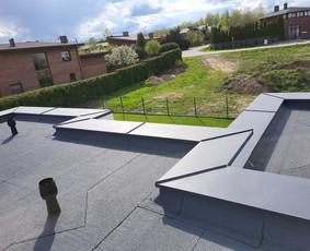 Skardinimo darbai, skardininkai - Stogo parapetų gamyba, montavimas. Skardos lankstinių gamyba - 4