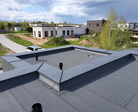 Skardinimo darbai, skardininkai - Stogo parapetų gamyba, montavimas. Skardos lankstinių gamyba - 3