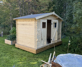 Malkinės, statyba - Mediena Karkasai Moduliniai Nameliai Terasos - 2