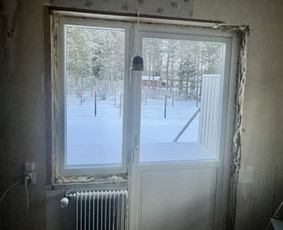 Durų montavimas - Mediena Karkasai Moduliniai Nameliai Terasos - 2