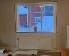 Langų montavimas - Mediena Karkasai Moduliniai Nameliai Terasos - 2