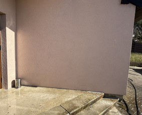 Statybos, apdaila - Fasadų plovimas ,Langų ,trinkelių, saulės kolektorių valymas - 2