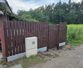 Skardinės tvoros - Deivido Tvora - 2