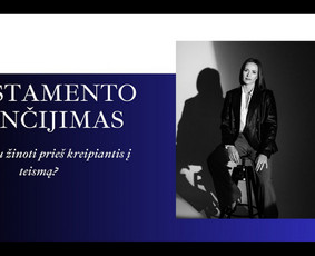 Paveldėjimo teisės paslaugos - &Scaron;eimos ir paveldėjimo bylų advokatė - 1