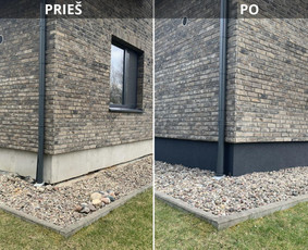 Fasadų apdaila, dažymas - &Scaron;lapio fasado smulkūs darbai ir remontas - 2