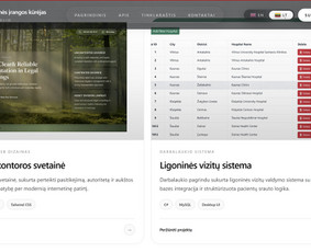 Interneto svetainių, programinių sistemų kūrimas ir Seo / Oners.dev.lt / Darbų pavyzdys ID 4377699