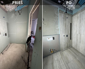 Vidaus apdailos darbai - Plytelių darbai - 2