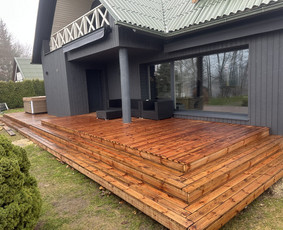 Terasos,stoginės,sandeliukai,karkasiniai namai.vent.fasadai. / Vitalijus Naidionovas / Darbų pavyzdys ID 4378415