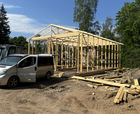 Terasos,stoginės,sandeliukai,karkasiniai namai.vent.fasadai. / Vitalijus Naidionovas / Darbų pavyzdys ID 4378425