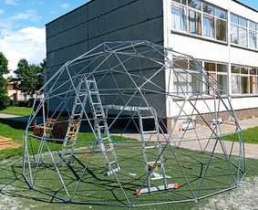 Metaliniai kupolai su Pvc- projektavimas, gamyba, montavimas / MB Kupoliniai namai / Darbų pavyzdys ID 4378767