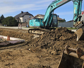 Statybos, apdaila - Vik&scaron;rinių ekskavatorių nuoma su operatoriais,kasimo darbai - 1