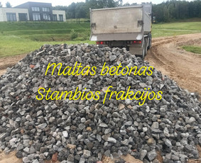 Skalda, smėlis, žvyras, juodžemis - Vežame Vilniaus r. grunto pakėlimą, skaldą, žvyrą, ir kitą! - 4