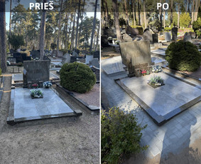 Kapų tvarkymas, priežiūra - Angelų vizija - kapų tvarkymas - 1