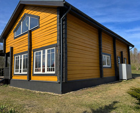 Fasadų apdaila, dažymas - Medinių namų ir pavir&scaron;ių dažymas - 4