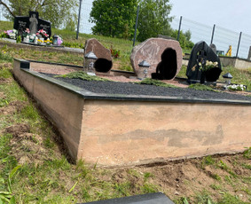 Kapų tvarkymas, priežiūra - Kapų sienų dekoras - 2