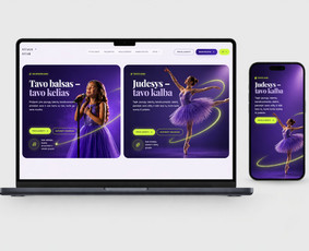 Interneto svetainių kūrimas - Modernių svetainių ir e-parduotuvių kūrimas verslui - 1