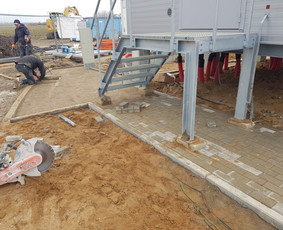 Skardinė tvora rombas,vartai,stulpų betonavimas / Tvoros sprendimai / Darbų pavyzdys ID 4379703