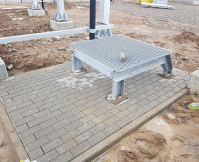 Skardinė tvora rombas,vartai,stulpų betonavimas / Tvoros sprendimai / Darbų pavyzdys ID 4379709