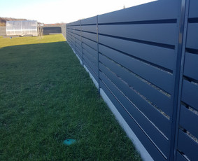 Skardinė tvora rombas,vartai,stulpų betonavimas / Tvoros sprendimai / Darbų pavyzdys ID 4379759