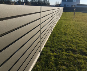Skardinė tvora rombas,vartai,stulpų betonavimas / Tvoros sprendimai / Darbų pavyzdys ID 4379761