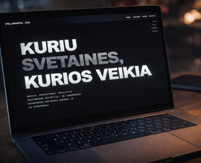 Internetas, IT - Sukursiu profesionalią svetainę nuo 49&euro;/mėn - 1