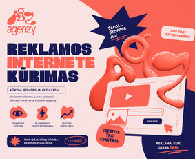 Reklamos internete kūrimas - Agenzy - Gen Z Marketingo Agentūra Vilniuje - 1