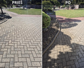 Srautinis valymas - Auk&scaron;to slėgio plovimo bei dažymo paslaugos. - 1