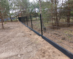 Aplinka, sodas - Montuojam segmentines ir metaliniu tvoralenčių tvoras - 4