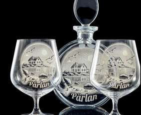 Išskirtinės graviruotos dovanos (taurės, grafinais, rinkinia / Vaclovas Bruzgis / Darbų pavyzdys ID 4380639