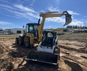 Drenažo įrengimas - Račioko nuoma! Ratinio eks., - Bobcat nuoma su patyrusiu Op! - 4