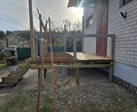 Karkasinai namai, terasos, stoginės ir kiti darbai. / Algirdas / Darbų pavyzdys ID 4381043