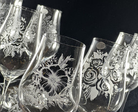 Dailė, menai, keramika - Graviravimas ant stiklo, taurių ir dovanų - 3