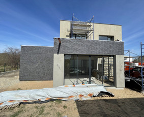 Fasadų apdaila, dažymas - Klinkerio mūrijimas ir klijavimas .jpg - 3