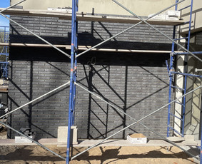 Fasadų apdaila, dažymas - Klinkerio mūrijimas ir klijavimas .jpg - 1